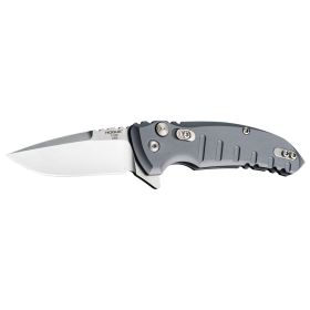 Hogue X1 2.75 in Drop Pt Tumble Fin Alum Frame Matte Grey