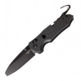Hogue Trauma 3.4in 1st Resp Fold Oppos Bevel Blade G10 Black