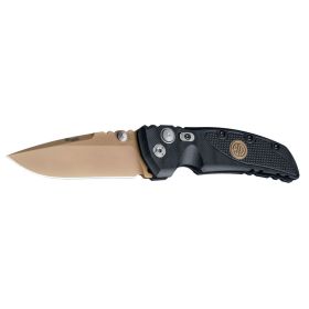 Hogue EX01 3.5 in Sig Emp Scorp Fold Drop Pt G10 Black