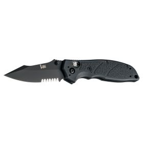 Hogue HK Exemplar 3.25in Folder Clip Pt Part Serr G10 Black