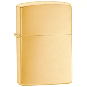 Zippo Brass With Brush Finish