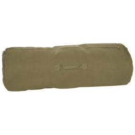 GI Style 25 X 42 Zippered Duffle Bag - Olive Drab