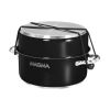 Magma 10 Piece Induction Non-Stick Enamel Finish Cookware Set - Jet Black