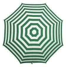 SHELTA Noosa Beach Umbrella (Color: Emerald Stripe)