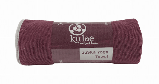 zuSKa Towel - Super Absorbent - Full Mat Coverage (Color: Garnet)