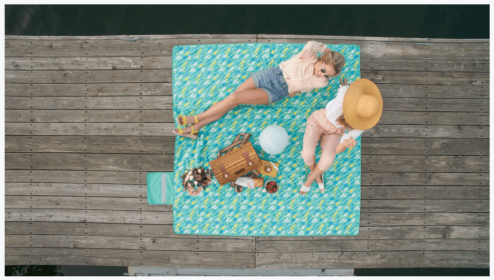 LUMIKENKA - Blanket (Anti-Mosquito) (Color: Teal, size: small)