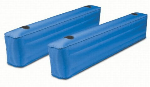 Pittman Outdoors Original Inflatable Wheel Well Side Inserts. (Color: Blue, size: 33" x 6" x 8.5" Inflated)