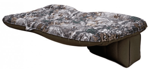 Inflatable Rear Seat Air Mattress Full-Size (Color: Realtree Camouflage, size: 60" x 35.5" x 17.75" Inflated)